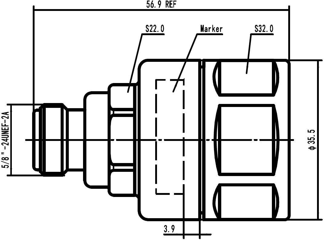 NF-LCF78-C03 Outline drawing